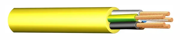 Građevinski kabel Spezial PVC 5x4,0 N07V3V3-F s tiskom 100-500m/rola, Z30154