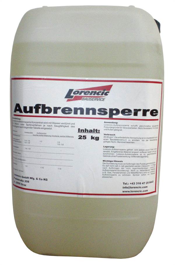 Usporivač sušenja 25kg/Kan. 28Kan./Pal ***Frostgefahr ab 0°C***, Z335LO