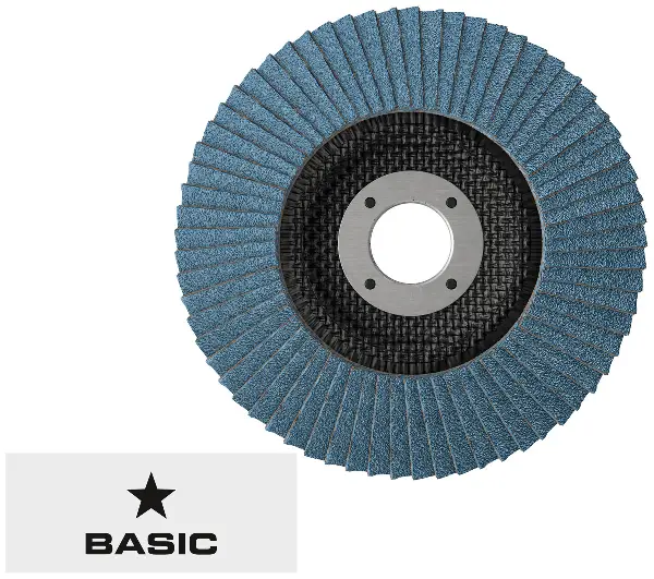 Lepezasta brusna ploča 27A 115x22,23 ZA80Q-B Basic TYROLIT 10kom/pakiranje, Z34318366