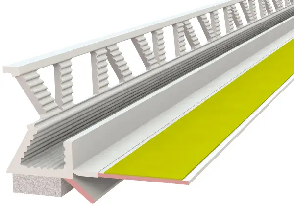 Letvica za žbukanje i zaštitu 11mm,DL, flex.ES, 2,5m/štg 60štg/kart 21kart/pal, Z3722250LO