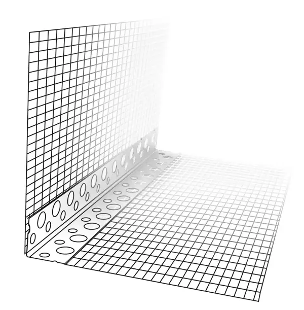 PVC kutnik s mrezicom 10x15cm 2,5/1, Z4041X