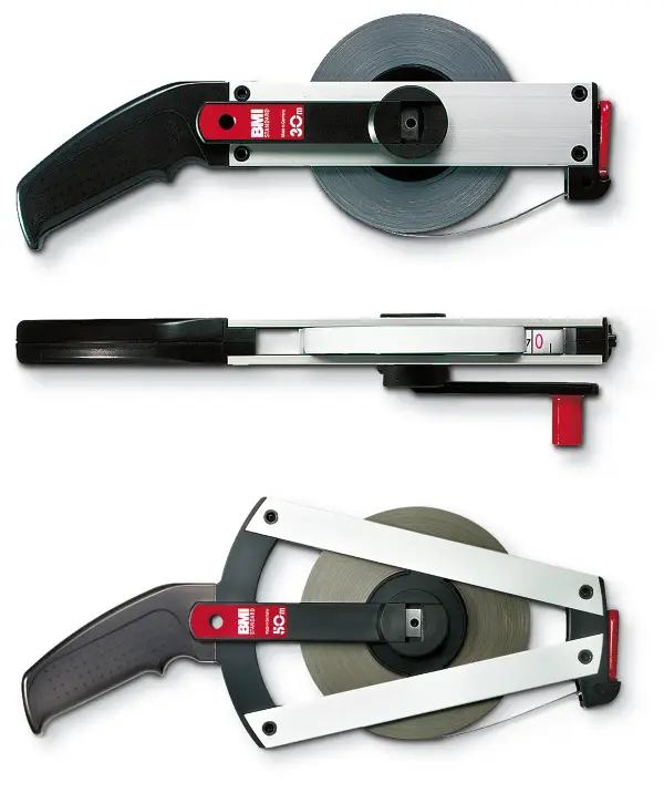 Građevinski metar Standard 30m čelik, bijelo lakirani, BF, Z501024030BF