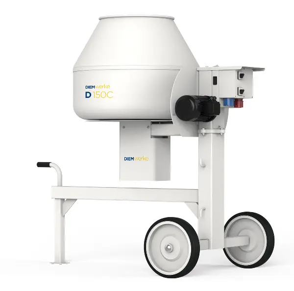 Miješalica s izvrtnim bubnjem DIEM D150C "Universal" 230/400V/0,9kW 260l 27 o/min s faznim izmjenjivačem, Z55371