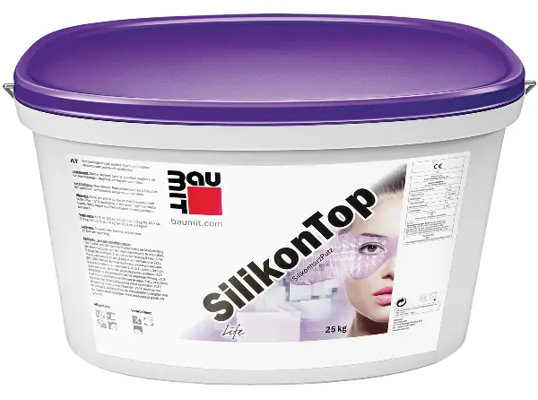 BAUMIT SILIKONTOP Kratz 2,0mm, bijeli, 25kg/kanta, 32kante/pal, Z5652FW