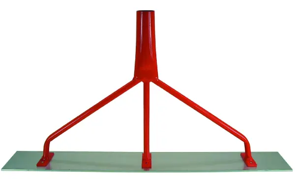 Letva za ravnanje betona alu 60cm, glatka, bez drške, Z90111