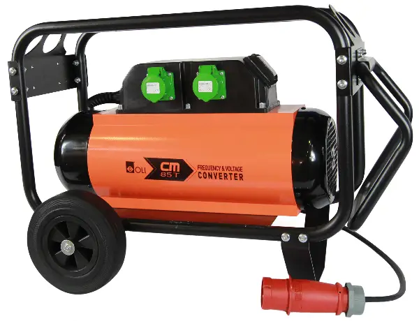 Frequenzumwandler OLI CMT35 3Ph 400V/50Hz/2,6kVA, Motorschutz, Räder, 3Stk/Pal, ZCM35T1