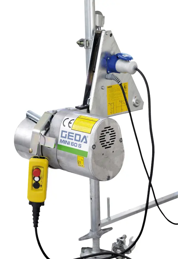 Skelna dizalica GEDA Mini 60 S s 81m užeta i dodatnim utegom, ZG1424