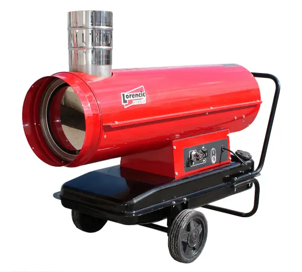 Heißluftturbine LE120 34,1kW/230V/50Hz (Ölheizkanone) 6Stk/Pal, ZLE120LO