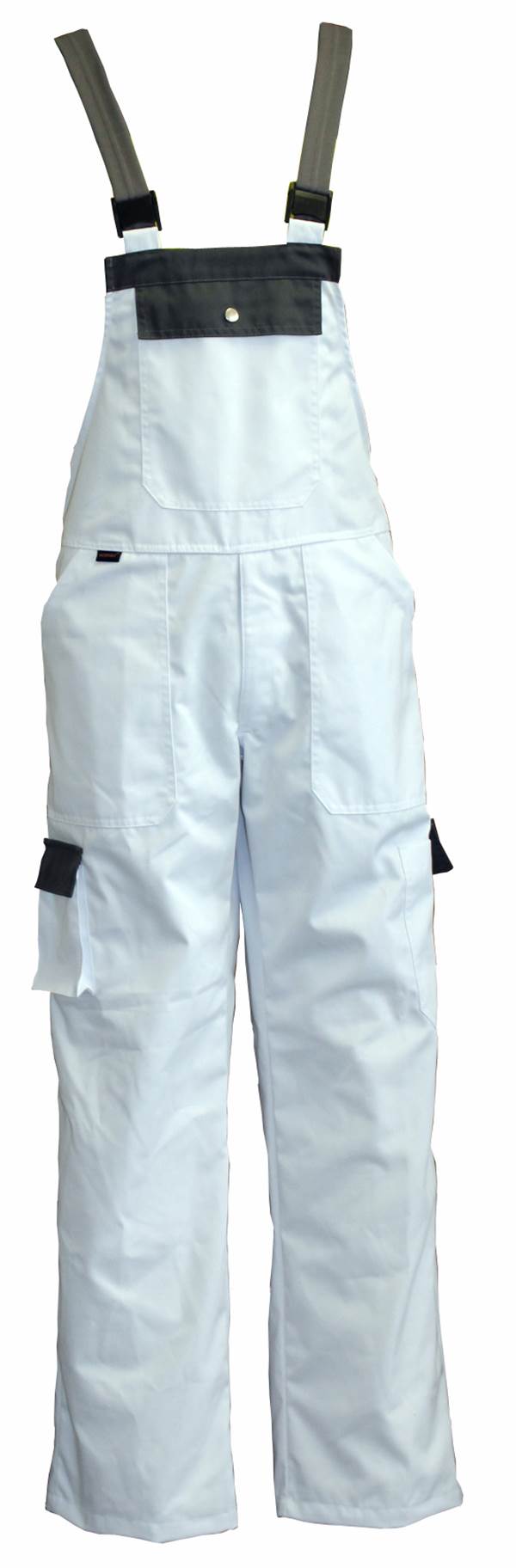 Hlače s naramenicama LO-PROTEC bijelo/sive 245 g/m² vel. 54, ZLO-PROTEC-LH54