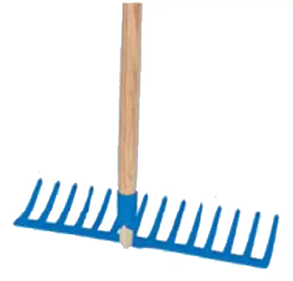 Grablje za šljunak 16 zubaca s drškom VPE5, ZR7160G