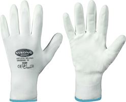 Radne rukavice CLASSIC BEIJING STRONGHAND®, bijele, EN388, vel. 8, 240pari/kart, Z070608