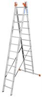 Ljestve višenamjenske Alu KRAUSE® MONTO® 3x12 gazišta 4,35-8,60m, 27,5kg, Z129789
