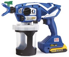 =81= Airless aku ručni uređaj za prskanje GRACO ULTRAMAX HH s 2 Li-Ion baterije, 2 mlaznice, torbica, Z17P2580
