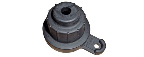 Kapa za mlaznicu 12mm crna PFT 10kom/pakiranje, Z190801