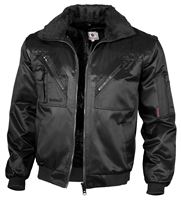Pilotska jakna QUALITEX crna, 265 g/m², vel. XL, Z23618XL