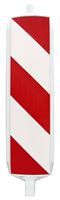 Standardna signalizacija desno/lijevo crveno-bijela folija tip 1 s podupiračem 60/60mm 72kom/pak, Z25487