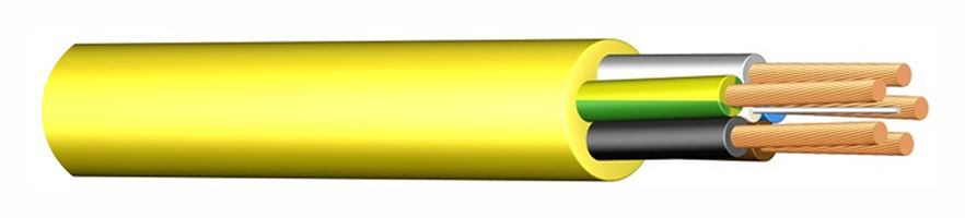 Građevinski kabel Spezial PVC 5x2,5 N07V3V3-F s tiskom 100-500m/rola, Z301525