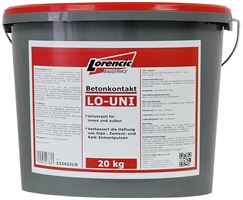 Betonkontakt LO-Uni f. Gips-/Kalkzementputze innen/außen 20kg/Kübel **Frostgefahr ab 0°**, Z33422LO
