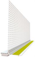 Letvica za žbukanje i zaštitu s mrežicom 8x8mm 1,4m/štg, 25štg/kart, 40kart/pal, Z514