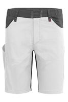 Arbeitsshorts QUALITEX X-Serie, weiß/grau, 245 g/m², Gr. 48, Z61936QX448