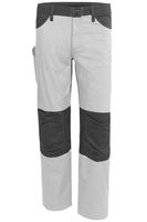 Bundhose QUALITEX X-Serie, weiß/grau, 245 g/m², Gr. 48, Z61938QX448