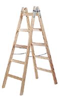 Drvene ljestve 6 gazišta, 1,96x0,58x0,13m, ÖNORM EN 131, Z6