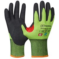 Radne rukavice za montažu MASTER CUT C PLUS, zeleno/crne, EN388, vel. 11, 12pari/pak, 72par/karton, Z709823