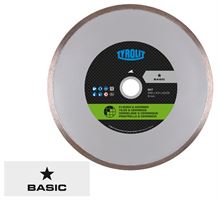 Dia rezna ploča za keramičke pločice 1A1R 125x1,6x22,23mm DCT TYROLIT sa zatvorenim reznim rubom, Z75868