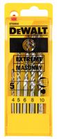 Steinbohrer-Set EXTREME DEWALT® 5tlg. 4-5-6-8-10mm, ZDT6956-QZ