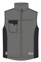 Zimski prsluk LO-ACTIVE antracit/crno 245 g/m² vel. 50 5kom/pak, ZLO-ACTAS-WW50