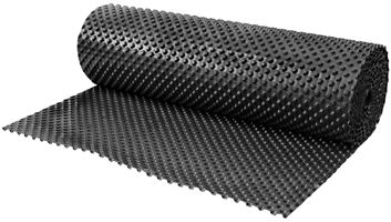 Noppenmatte Standard 2,5m x 20m=50m²/Rolle, 15Roll/Pal, ZNBS25020