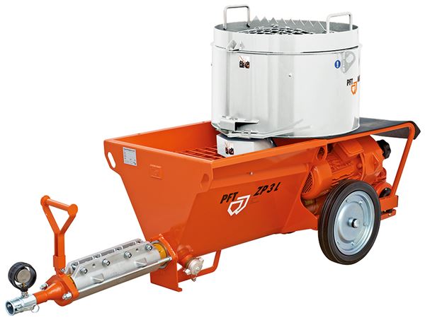 Transportna pumpa PFT ZP 3 L MULTIMIX 2L6 5,5kW + silna miješalica, Z00292222
