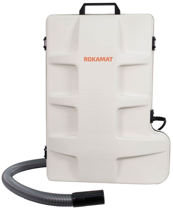 Leđni usisavač ROKAMAT RVC-L s 5 papirnatih filter vrećica, Z100R