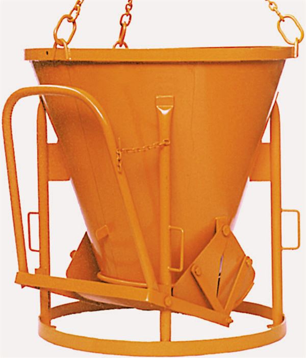 Silos za beton 1011.8, 500l konični oblik s polugom, Z1050