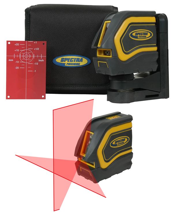 Laser krizni SPECTRA LT20 sa magnetnim nosacem, metom, u torbici, Z1200200