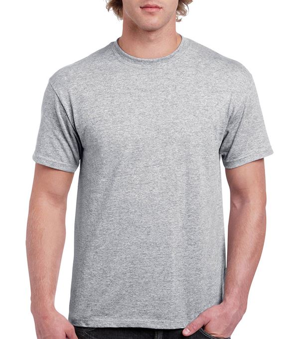 T-Shirt kratki rukav Gildan Heavy Cotton, sport siva, 180 g/m², vel. M, Z18009SGM