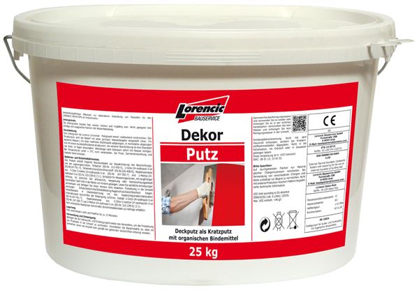 Dekorativna žbuka Kratz 1,5mm, u boji, potro. 2,5kg/m², 25kg/Kübel, 32kanta/pal, Z2509125LO