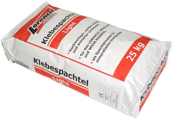 Klebespachtel light 25kg/Sack 54Sack/Pal, Z26155LO