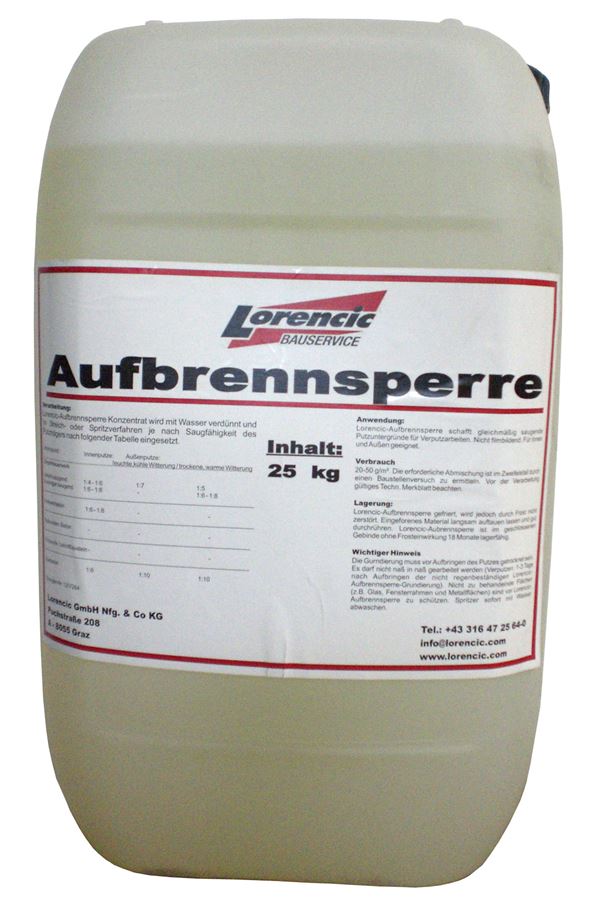 Usporivač sušenja 25kg/Kan. 28Kan./Pal ***Frostgefahr ab 0°C***, Z335LO