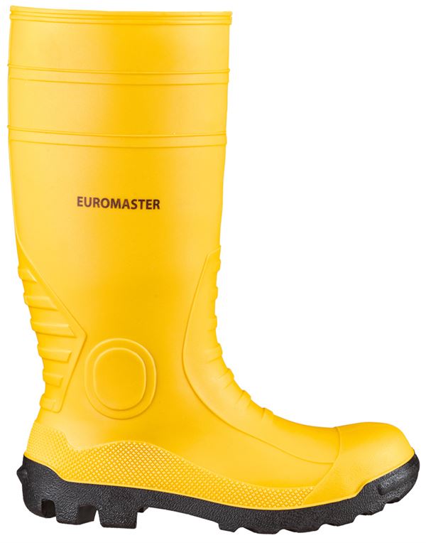Radne čizme EUROMASTER žute, PVC, EN ISO 20345 S5 SRA, vel. 40, Z3536240