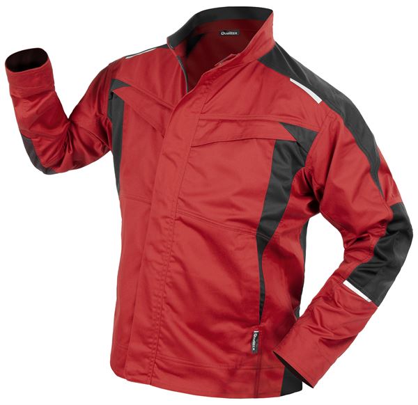 Bundjacke QUALITEX IND, rot/anthrazit, 250 g/m², Gr. 3XL, Z43014-RABJ3XL