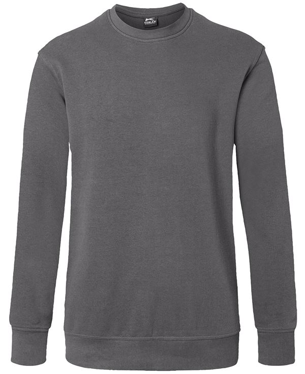 Sweatshirt KÜBLER SHIRTS anthrazit 320 g/m², UV-Schutz UPF 50+, Gr. S, Z523497S