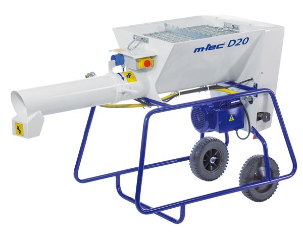 Protočni mješač D20-II-BM 230V 50Hz 1ph 2,2kW s mješačem za beton M-TEC, Z562120