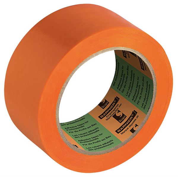 Zaštitna traka PVC BARNIER® narančasta 50mm x 33m, 36rola/kart, Ne odgovaramo za svježe na, Z609550