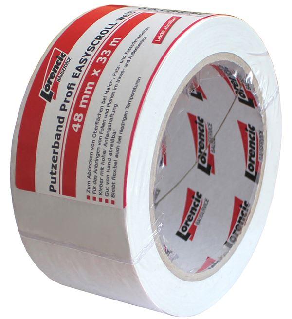 Zaštitna traka Profi EASYSCROLL bijela 48mm x 33m 36rola/karton !Ne odgovarama za svježe nanesenu boju!, Z609651NLO