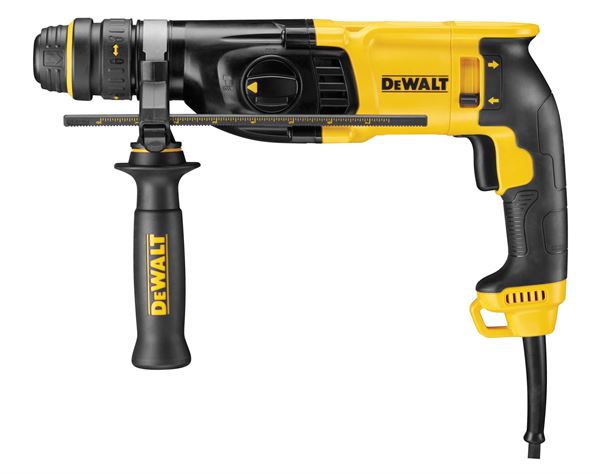 Bohr- u. Meißelhammer DEWALT® D25134K 800W SDS-Plus, Wechselbohrfutter, T STAK-Box, ZD25134K-QS