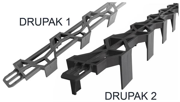 Držač razmaka DRUPAK 1 30mm bez PVC 2m/štg, utaknut, 100m/bunt, 54bunt/pal, ZDPF30200