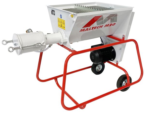 Protočna miješalica MALTECH M20-MT 230V 2,2kW s kompaktnom posudom za miješanje, ZL00020301