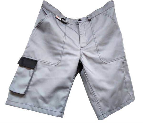 Kratke hlače LO-PROTEC sivo/crne 245 g/m² vel. 48, ZLO-PROTGBAS48
