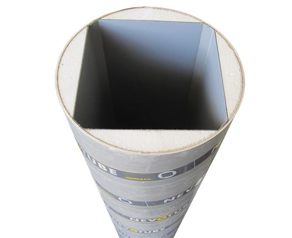 Oplata NEVOTUBE kvadrat 300x300mm, rub cca. 30mm, dužina do 7m, po metru, ZSRQ300300LFM